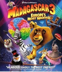 Blu-ray "Madagaskaras 3" (2012) kaina ir informacija | Vinilinės plokštelės, CD, DVD | pigu.lt