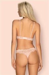 Комплект женского нижнего белья Obsessive Luvae, розовое цена и информация | Бюстгальтеры | pigu.lt