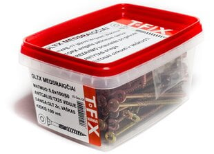 GLT TORX medvaržčiai 3.5x30/18 цена и информация | Крепежные изделия | pigu.lt