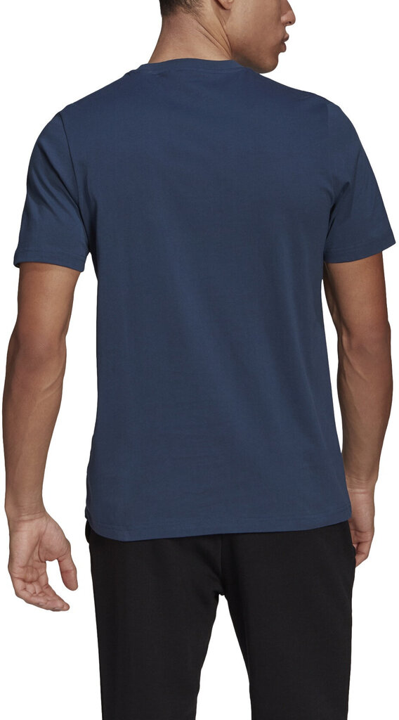 Marškinėliai vyrams Adidas M Embrd Lg T Blue GL3259, mėlyni kaina ir informacija | Vyriški marškinėliai | pigu.lt