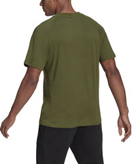 Marškinėliai vyrams Adidas Mhe Tee Sta Green GM6341, žali kaina ir informacija | Vyriški marškinėliai | pigu.lt