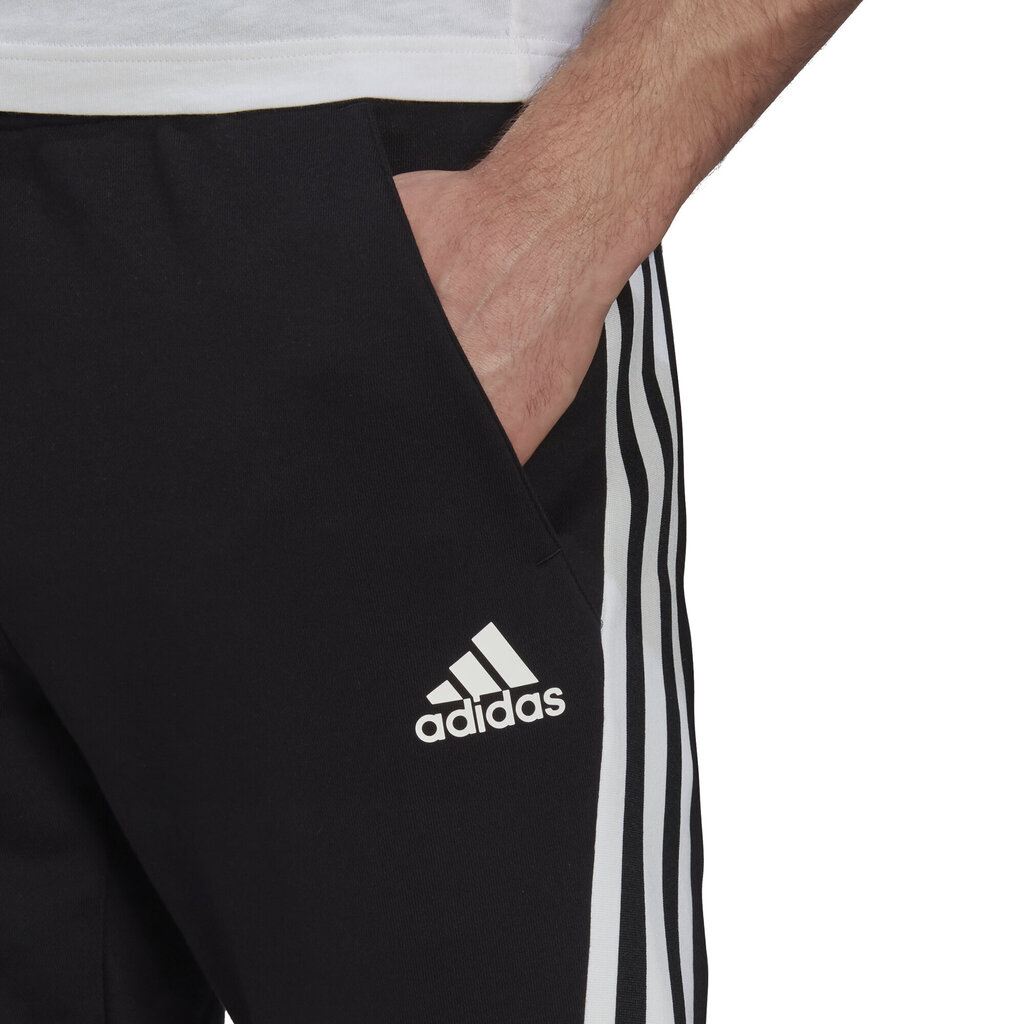 Sportinės kelnės vyrams Adidas 3s Tape Ft Pant Black GM3833, juodos kaina ir informacija | Sportinė apranga vyrams | pigu.lt