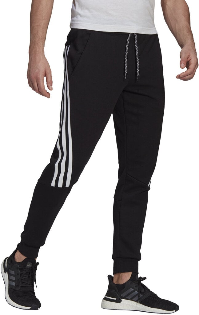 Sportinės kelnės vyrams Adidas 3s Tape Ft Pant Black GM3833, juodos kaina ir informacija | Sportinė apranga vyrams | pigu.lt