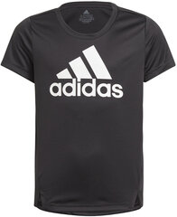 Adidas Футболки G Bl T Black GN1442/152 цена и информация | Рубашка для мальчиков | pigu.lt