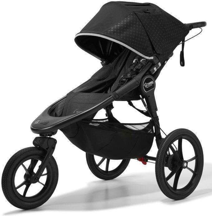 Sportinis vežimėlis Baby Jogger Summit X3, Midnight Black kaina ir informacija | Vežimėliai | pigu.lt