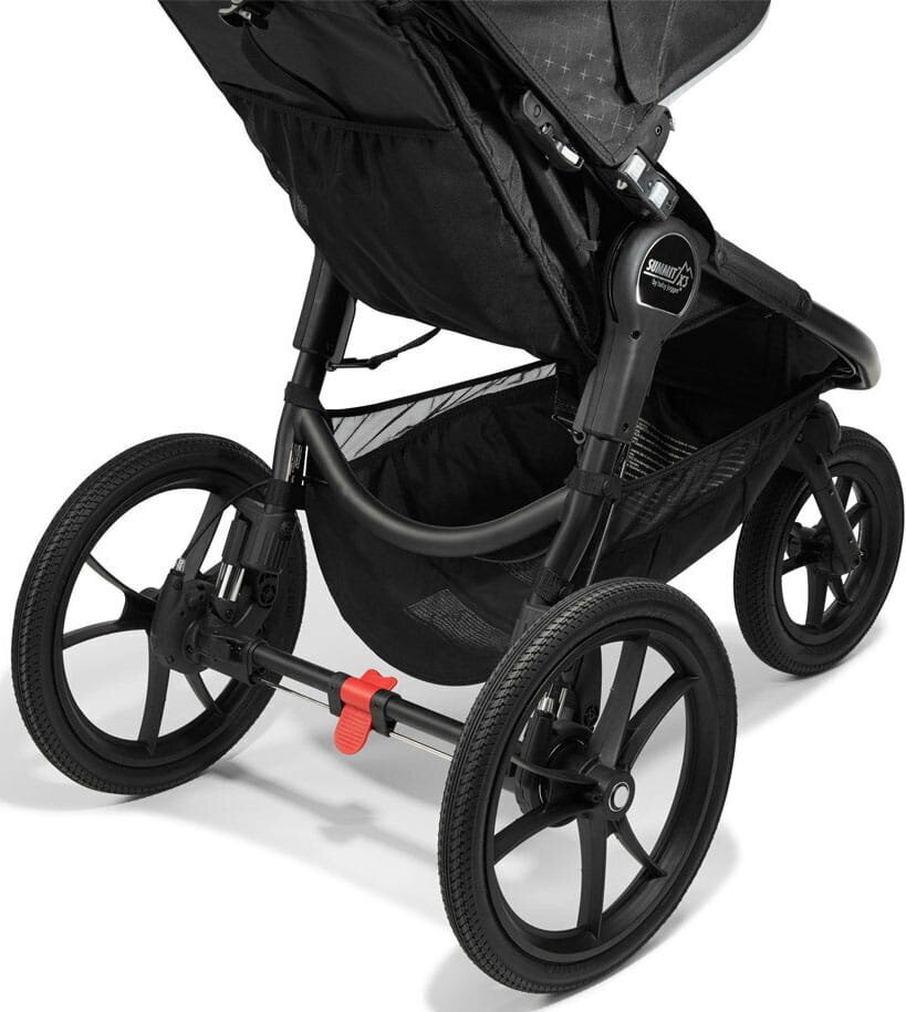 Sportinis vežimėlis Baby Jogger Summit X3, Midnight Black kaina ir informacija | Vežimėliai | pigu.lt