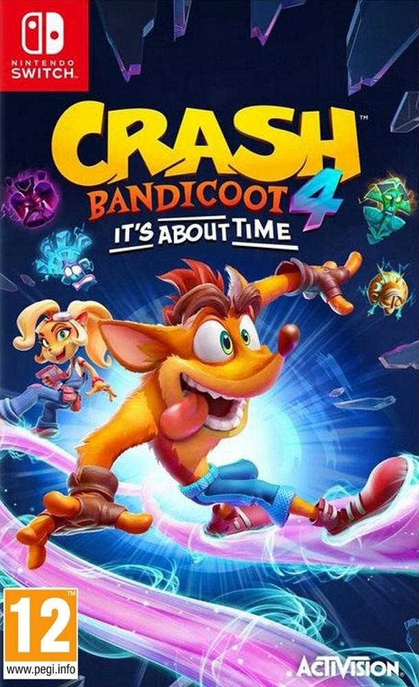 SWITCH Crash Bandicoot 4: It's About Time kaina ir informacija | Kompiuteriniai žaidimai | pigu.lt