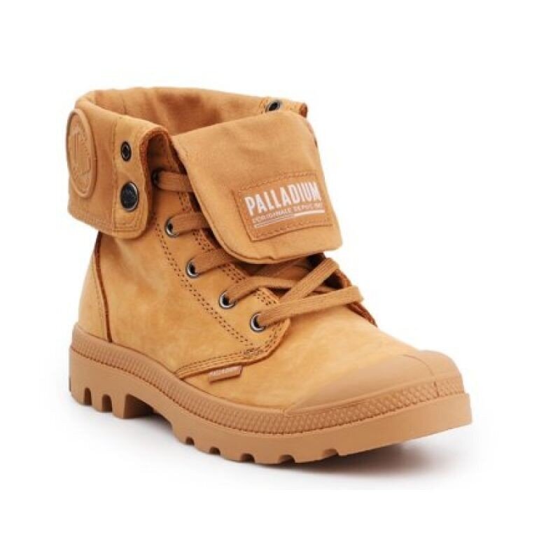 Aulinukai moterims Palladium Pampa Baggy NBK 76434 717, rudi цена и информация | Aulinukai, ilgaauliai batai moterims | pigu.lt