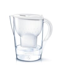 Кувшин для фильтрации воды BRITA MARELLA COOL 3,5L XL, белый цена и информация | Фильтры для воды | pigu.lt