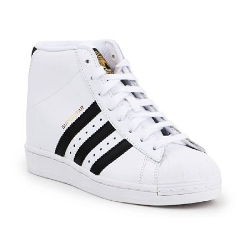 Laisvalaikio bateliai moterims Adidas Superstar UP W FW0118, balti цена и информация | Aulinukai, ilgaauliai batai moterims | pigu.lt