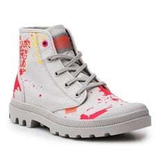 Женские ботинки Palladium Hi Explore Moon Grey Pampa W 77051-019-M, серые цена и информация | Женские сапоги | pigu.lt