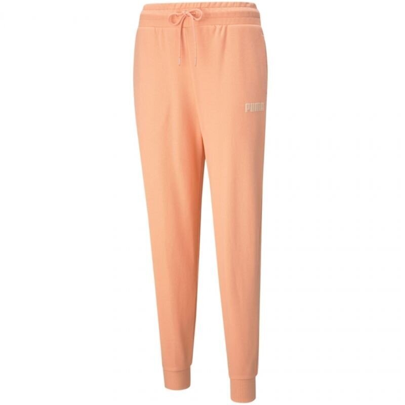 Sportinės kelnės moterims Puma Modern Basics W 585937 26, oranžinės kaina ir informacija | Sportinė apranga moterims | pigu.lt