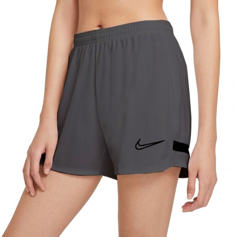 Šortai moterims Nike Dri-FIT Academy W CV2649 060, pilki цена и информация | Sportinė apranga moterims | pigu.lt