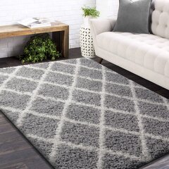 Ковер Long Modern Grey, 80x150 см цена и информация | Ковры | pigu.lt