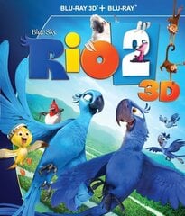 Blu-ray + 3D filmas "Rio 2" (2014) kaina ir informacija | Vinilinės plokštelės, CD, DVD | pigu.lt