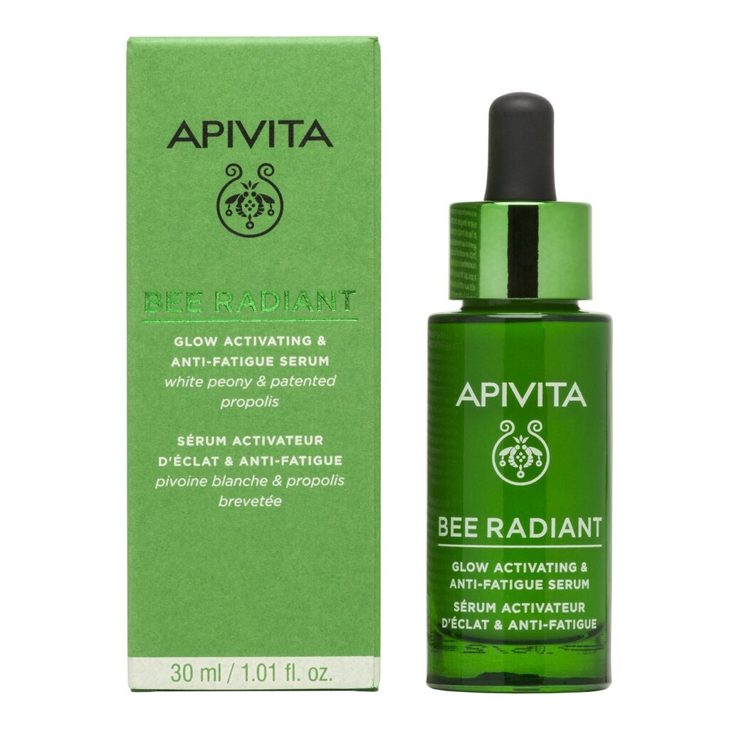 Veido serumas Apivita Bee Radiant, 30 ml kaina ir informacija | Veido aliejai, serumai | pigu.lt