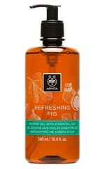 Гель для душа Apivita Refreshing Fig, 500 мл цена и информация | Масла, гели для душа | pigu.lt