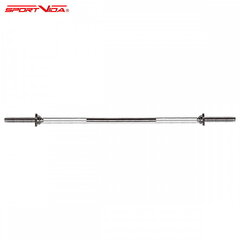 Grifas SportVida Metal Long, 150 cm kaina ir informacija | Svoriai, svarmenys, grifai | pigu.lt