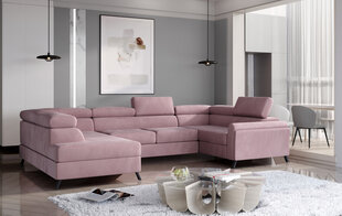 Мягкий уголок NORE Escada 20 / 44, розовый цена и информация | Угловые диваны | pigu.lt