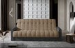 Sofa-lova NORE Garett 01, ruda/pilka kaina ir informacija | Sofos | pigu.lt