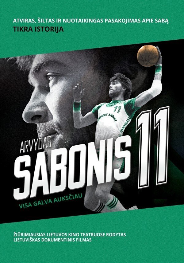 DVD filmas "Arvydas Sabonis 11" (2017) kaina ir informacija | Vinilinės plokštelės, CD, DVD | pigu.lt