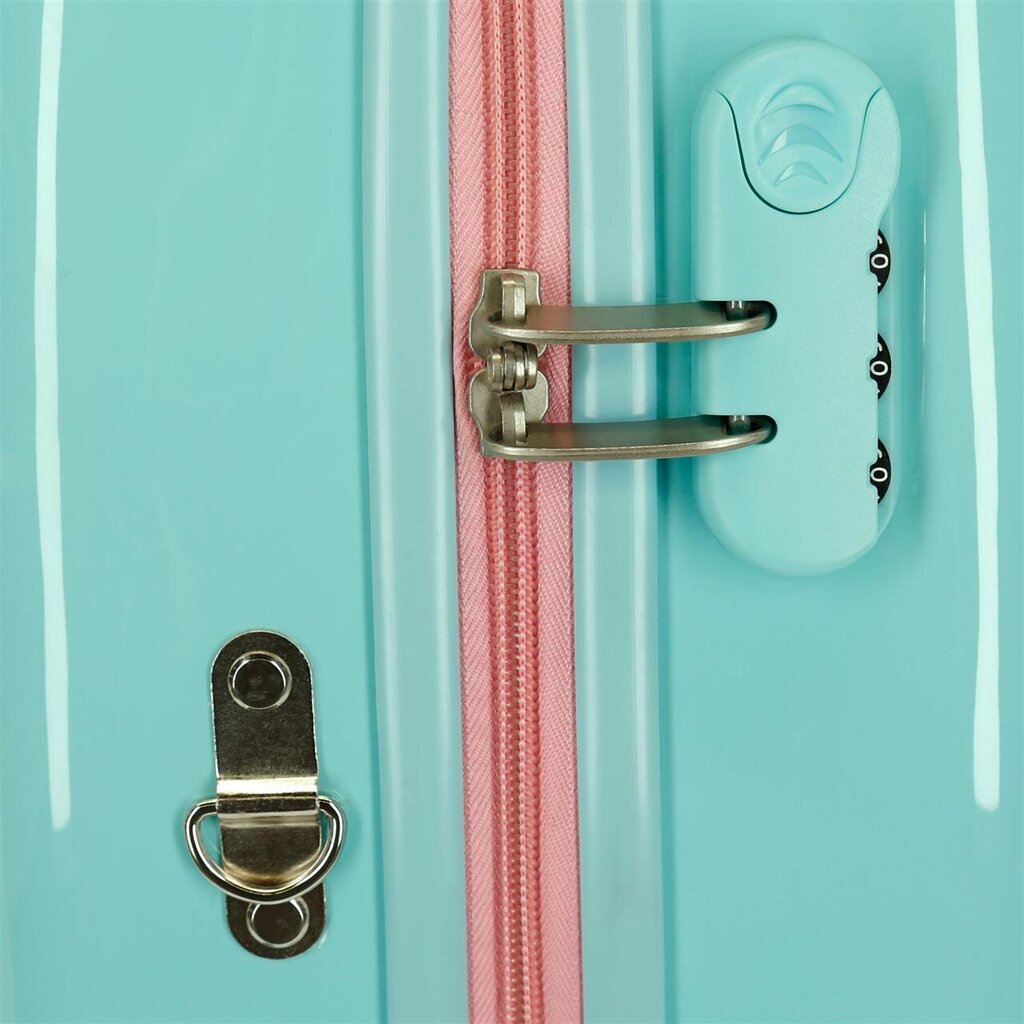 Mažas lagaminas Positive Vibes XS, mėlynas kaina ir informacija | Lagaminai, kelioniniai krepšiai | pigu.lt