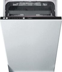 Посудомоечная машина Whirlpool WSIE 2B19 C Полностью встраиваемая 10 комплектов посуды цена и информация | Посудомоечные машины | pigu.lt