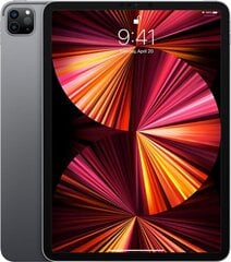 Apple iPad Pro 11" Wi-Fi + Cellular 1TB - Space Gray 3rd Gen MHWC3 kaina ir informacija | Planšetiniai kompiuteriai | pigu.lt