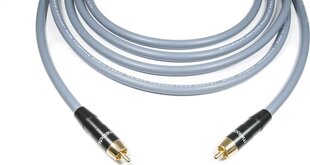 Kabel Melodika RCA (Cinch) - RCA (Cinch) 17m szary kaina ir informacija | Kabeliai ir laidai | pigu.lt