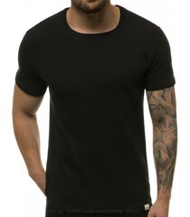 Marškinėliai vyrams Black MACHM1193738587 kaina ir informacija | Vyriški marškinėliai | pigu.lt