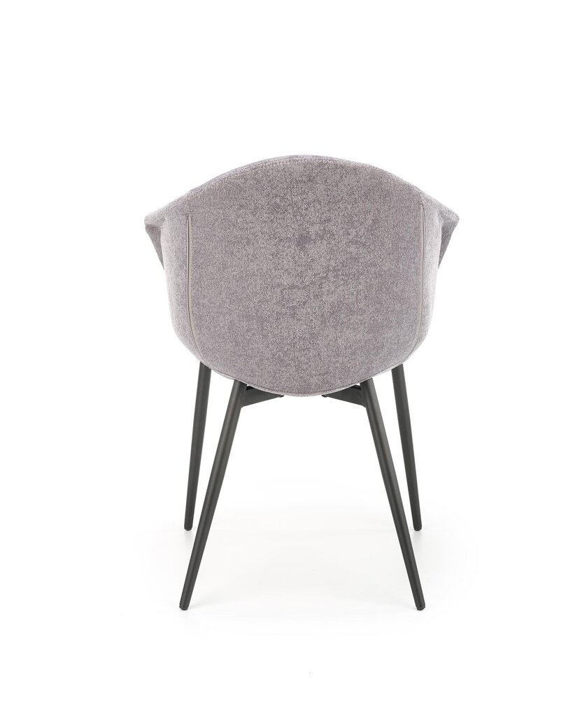 2-jų kėdžių komplektas Halmar K420, pilkas цена и информация | Virtuvės ir valgomojo kėdės | pigu.lt