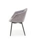 2-jų kėdžių komplektas Halmar K420, pilkas kaina ir informacija | Virtuvės ir valgomojo kėdės | pigu.lt
