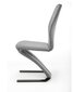 2-jų kėdžių komplektas Halmar K442, pilkas kaina ir informacija | Virtuvės ir valgomojo kėdės | pigu.lt