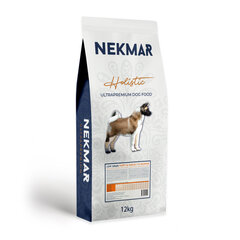 Nekmar Puppy & Junior 1-12 Months ultra premium (holistic) klasės šunų maistas, 12 kg kaina ir informacija | Sausas maistas šunims | pigu.lt