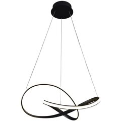 Milagro подвесной светильник Cappio Black цена и информация | Подвесной светильник | pigu.lt