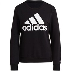 Джемпер для женщин Adidas Essentials, черный цена и информация | Женские толстовки | pigu.lt