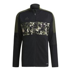 Спортивный джемпер для мужчин Adidas Tiro Aop M GU8186, черный цена и информация | Мужская спортивная одежда | pigu.lt