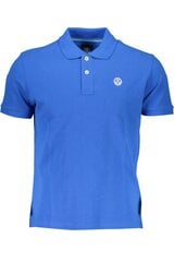Marškinėliai vyrams North Sails Polo Shirt Short Sleeves Men, mėlyni kaina ir informacija | Vyriški marškinėliai | pigu.lt