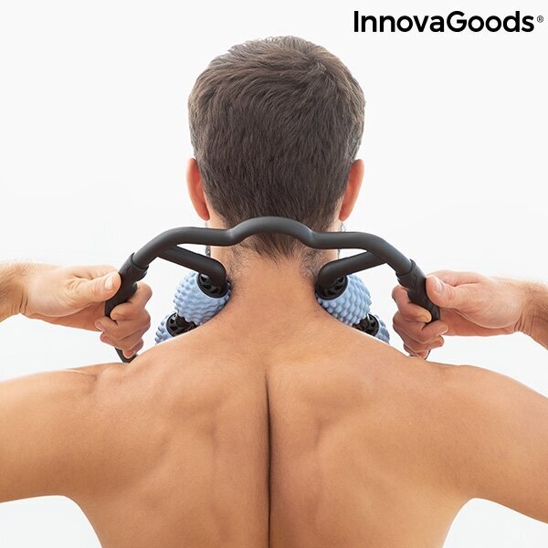 Savarankiškas masažuoklis raumenims su voleliais Rolax InnovaGoods kaina ir informacija | Masažo reikmenys | pigu.lt