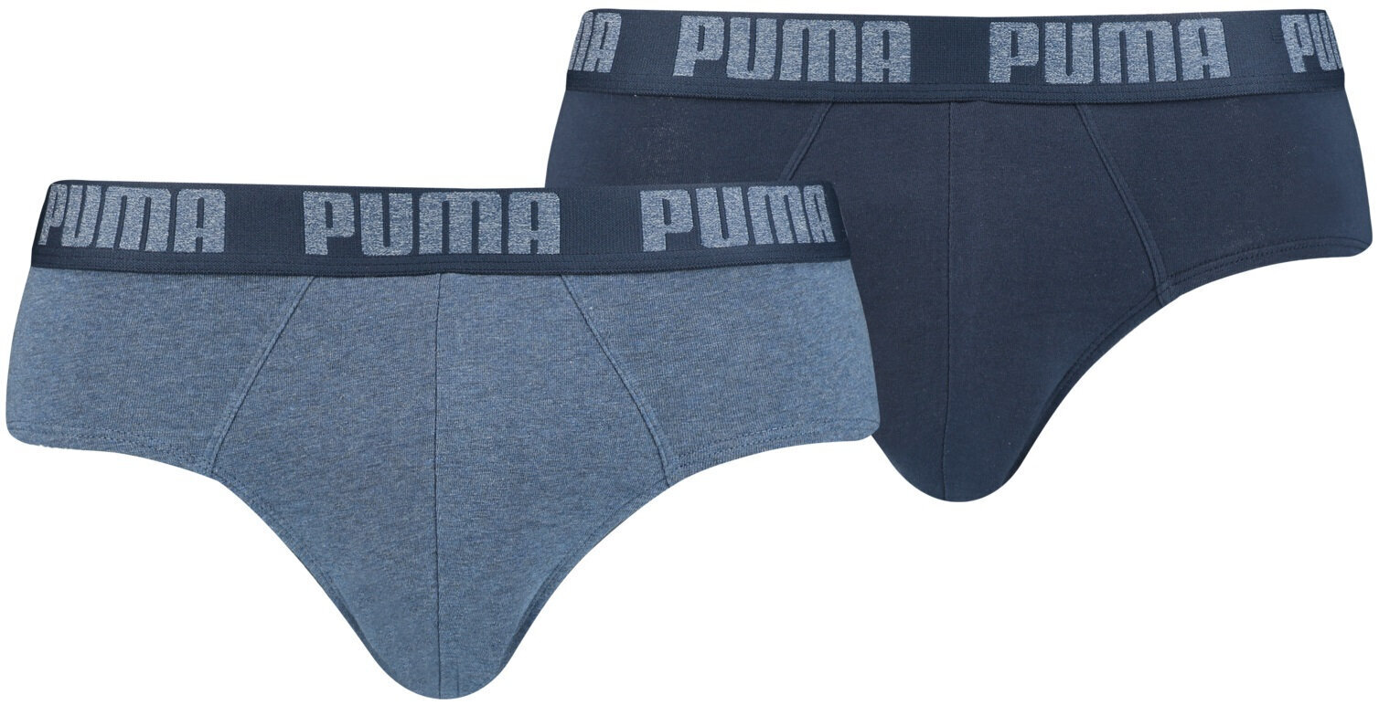 Vyriškos kelnaitės Puma Basic Brief Blue 889100 21/L kaina ir informacija | Trumpikės | pigu.lt