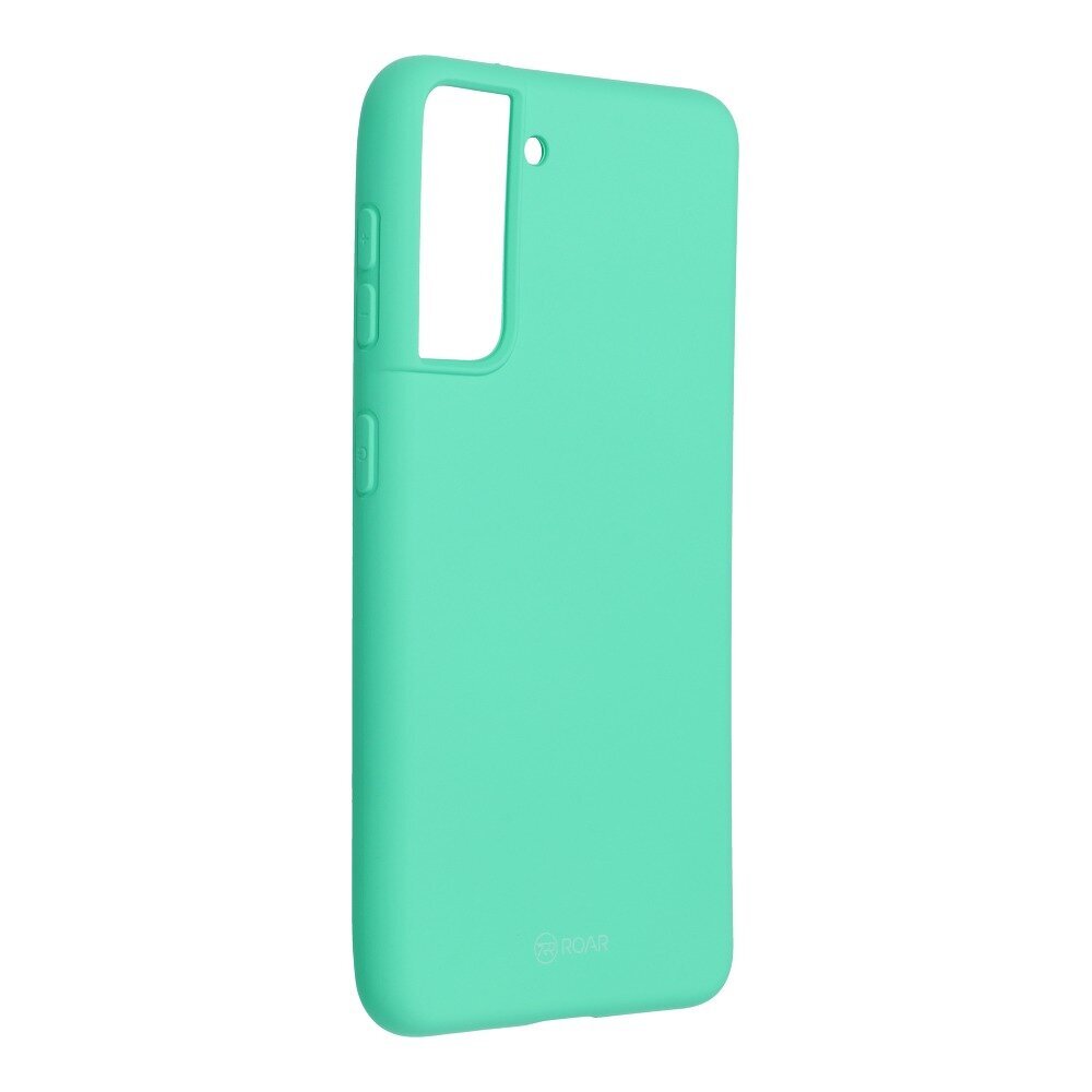 Dėklas telefonui Roar Colorful Jelly skirtas Samsung Galaxy S21, žalia kaina ir informacija | Telefono dėklai | pigu.lt
