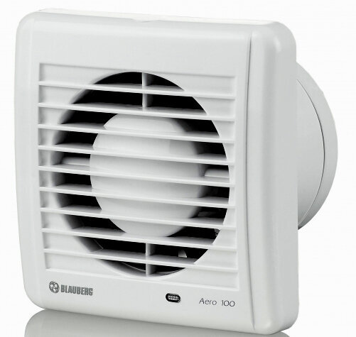 Ventiliatorius su laikmačiu d150 AERO150T kaina ir informacija | Vonios ventiliatoriai | pigu.lt