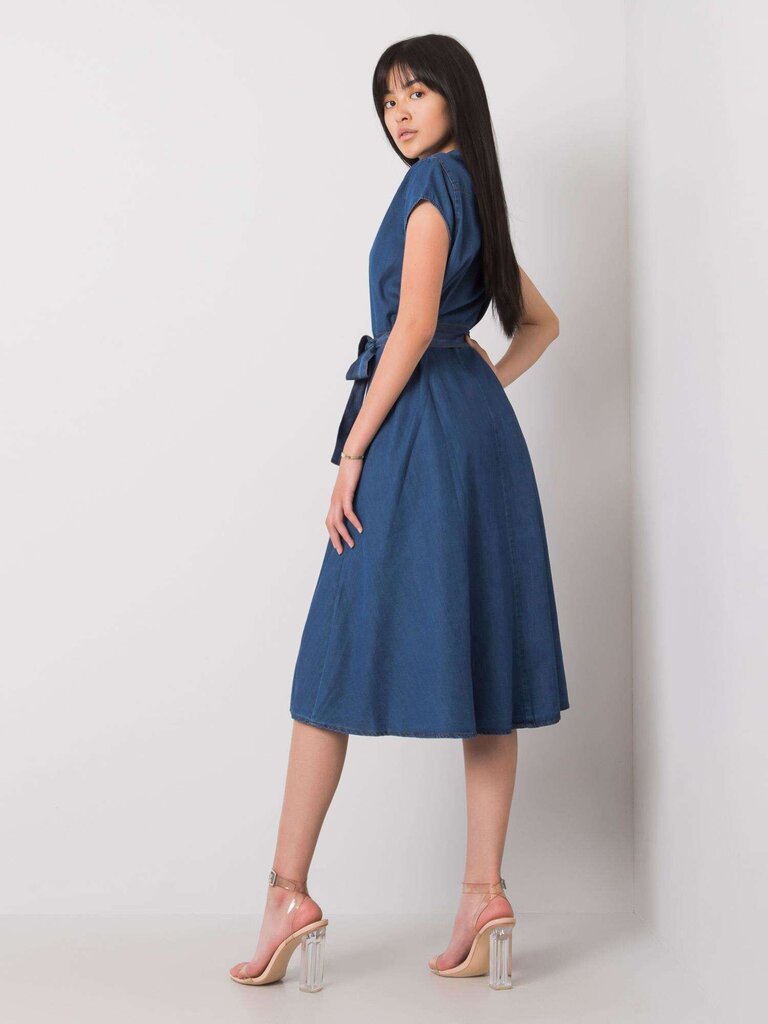 Suknelė moterims Rosaline 292016560, mėlyna kaina ir informacija | Suknelės | pigu.lt