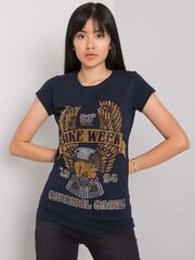 Женская футболка Haley 292016431, синяя цена и информация | Женские футболки | pigu.lt