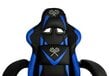 Žaidimų kėdė Malatec, juoda/mėlyna kaina ir informacija | Biuro kėdės | pigu.lt