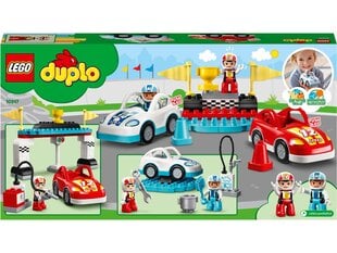 Конструктор Гоночные машины 10947 LEGO® DUPLO цена и информация | Конструкторы и кубики | pigu.lt