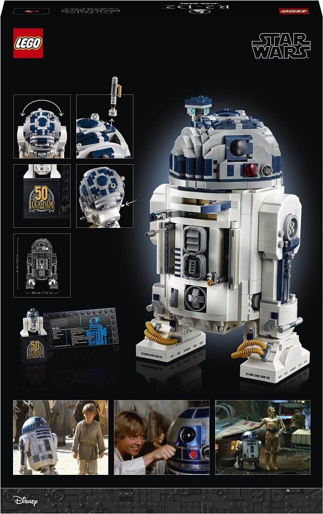 75308 LEGO® Star Wars R2-D2 kaina ir informacija | Konstruktoriai ir kaladėlės | pigu.lt