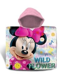 Детское полотенце «Poncho Minnie», 60x120 cm  цена и информация | Полотенца | pigu.lt
