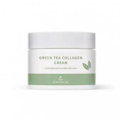 Raminamasis kremas The Skin House Green Tea Collagen Cream, 50 ml kaina ir informacija | Veido kremai | pigu.lt