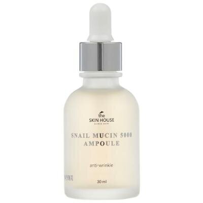 Veido serumas The Skin House Snail Mucin 5000 Ampoule, 30 ml kaina ir informacija | Veido aliejai, serumai | pigu.lt